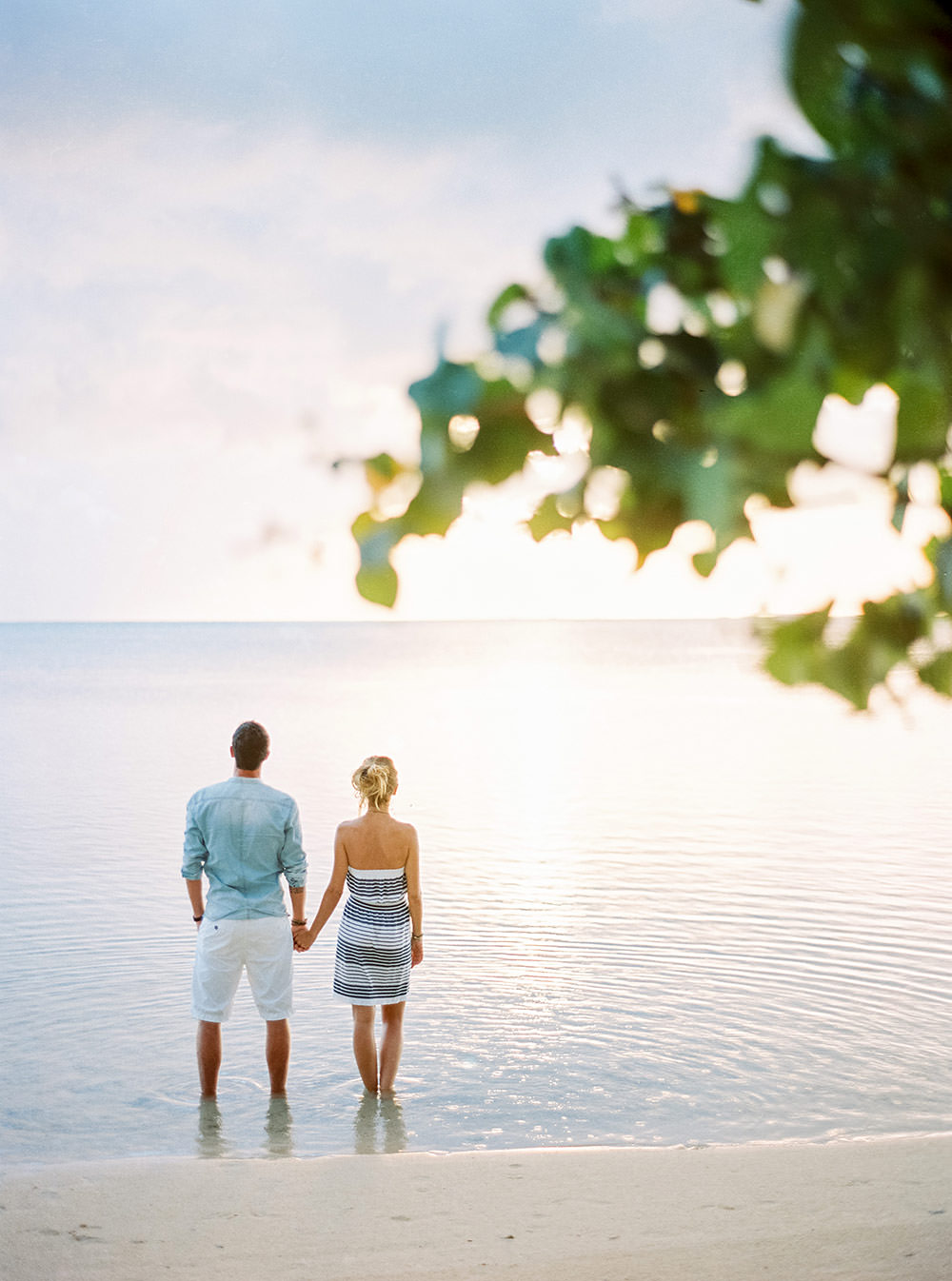 Love Session à Moorea, Contax 645 @f/2 + Portra 400